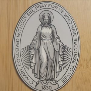 Miraculous Medal Car Magnet
